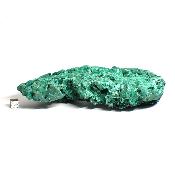 Malachite Fibreuse Pierre Brute 05238