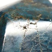 Apatite Bleue - Pointe Unique Polie n° 05772