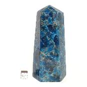 Apatite Bleue - Pointe Unique Polie n° 05773