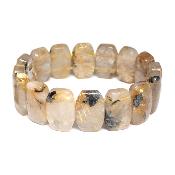 Cristal Rutile - Bracelet Carré n° 05906