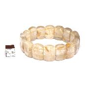 Cristal Rutile - Bracelet Carré n° 05917