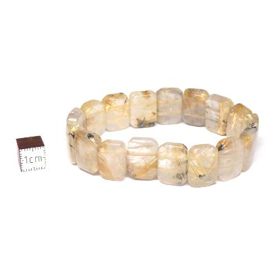 Cristal Rutile Bracelet Carré 05924