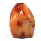 Cornaline chauffée forme libre 15490