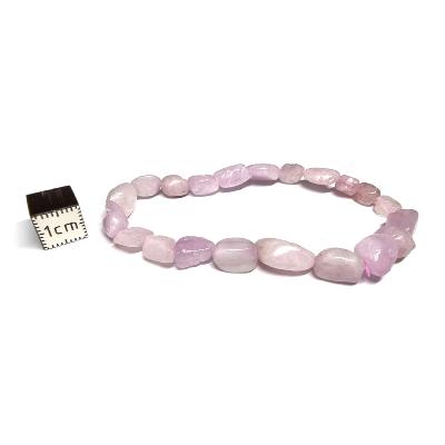 Kunzite Rose Bracelet Mini Roulé