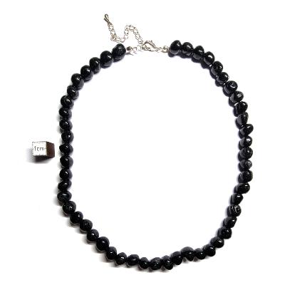 Tourmaline Noire Collier Roulé