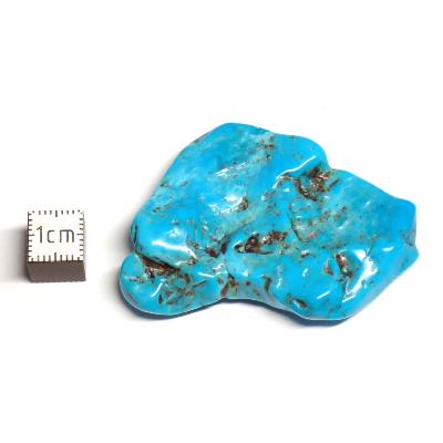 Turquoise de Chine Plaque 04930