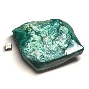 Malachite Morceau Poli 05349