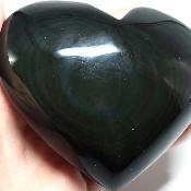 Obsidienne Oeil Celeste Coeur 05380