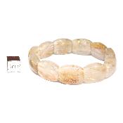 Cristal Rutile - Bracelet Carré n° 05909