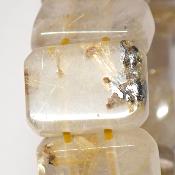Cristal Rutile Bracelet Carré 05924