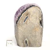 Améthyste du Brésil Mini géode 15432