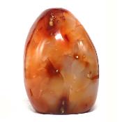 Cornaline chauffée forme libre 15490