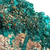 Dioptase Pierre Brute 15774