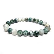 Agate Arbre Bracelet Boule