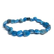 Apatite Bleue Bracelet Mini Roulé