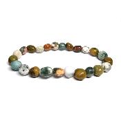 Jaspe Orbiculaire Bracelet Roulé