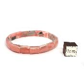 Rhodochrosite Bracelet Carré n° 04778