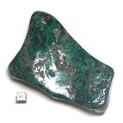 Malachite Morceau Poli 05347