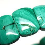 Malachite - Bracelet Carré n° 05887