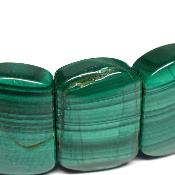 Malachite - Bracelet Carré n° 05893