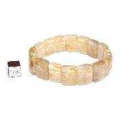 Cristal Rutile - Bracelet Carré n° 05920