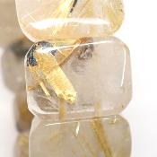 Cristal Rutile Bracelet Carré 05924
