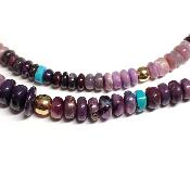 Sugilite collier Composition 08