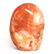 Cornaline chauffée forme libre 15646