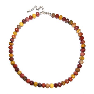 Jaspe Mokaïte Collier Boule