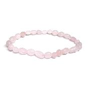 Quartz Rose Bracelet Mini Roulé