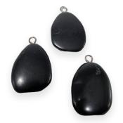 Shungite Mini Pendentif Pierre Plate