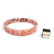 Rhodochrosite Bracelet Carré n° 04766