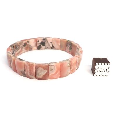 Rhodochrosite Bracelet Carré n° 04772