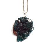 Dioptase Pendentif Pierre Brute - 05199