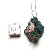 Dioptase Pendentif Pierre Brute - 05200