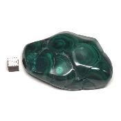 Malachite Morceau Poli 05346