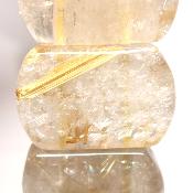 Cristal Rutile - Bracelet Carré n° 05917