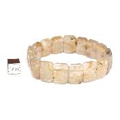Cristal Rutile Bracelet Carré 05923