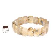 Cristal Rutile Bracelet Carré 05928