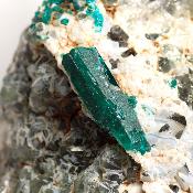 Dioptase Pierre Brute 17884