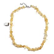 Citrine Chauffée Collier Baroque