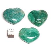 Amazonite du Brésil Coeur