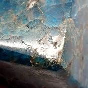 Apatite Bleue - Pointe Unique Polie n° 05758