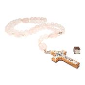 Quartz rose en Chapelet 15292