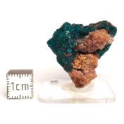 Dioptase Pierre Brute 15817