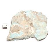 Aragonite Bleue Plaque 13288