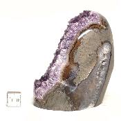 Améthyste du Brésil Mini géode 15434