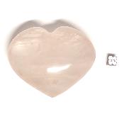 Quartz Rose coeur 15465