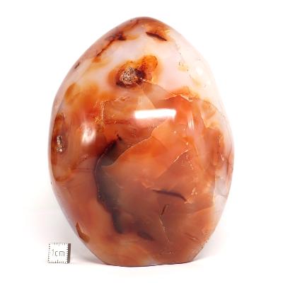 Cornaline chauffée forme libre 15644