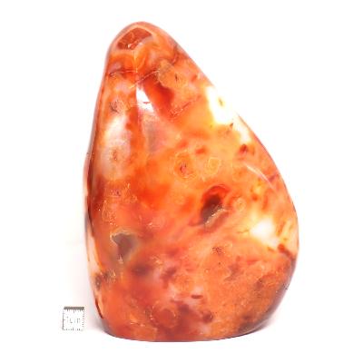 Cornaline chauffée forme libre 15656